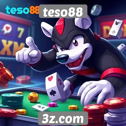 Análise do catálogo de jogos disponíveis no teso88