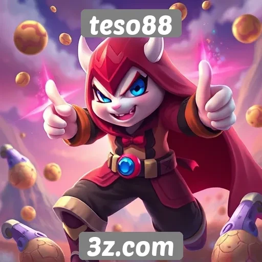 Novos recursos de jogos no teso88