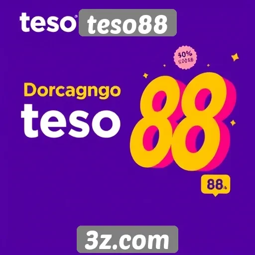 Atividades promocionais e bônus do teso88