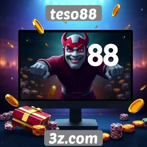 teso88 oferece promoção de novos jogos online